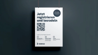 Jetzt registrieren und losradeln Aufsteller preview